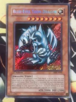 Yugioh: Blue-Eyes Toon Dragon - MRL-E000 - Secret Rare - 1st Edition - MP - Image 1