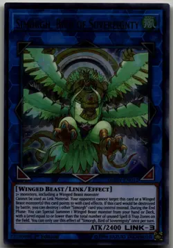 Simorgh, Bird of Sovereignty Ultra Rare Duel Overload DUOV-EN012 LP - Image 1