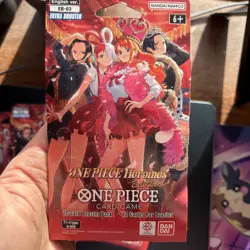 ONE PIECE EXTRA BOOSTER HEROINES EDITION EB-03. Sleeved booster packs X5 - Image 2
