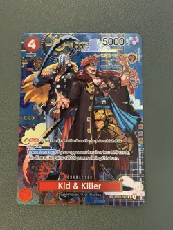 Kid & Killer - EB01-003 (SP)R from One Piece OP-14 The Azure Sea's Seven Foil NM - Image 1