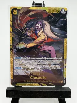 Crocodile (SEC) One Piece OP14-120 The Azure Sea's Seven English NM - Image 1