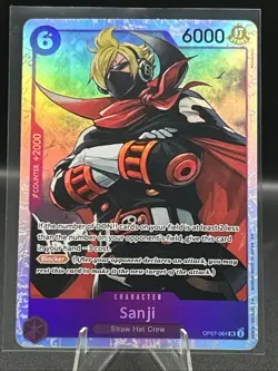 Sanji OP07-064 SR - 500 Years in the Future - One Piece TCG English - NM - Image 1