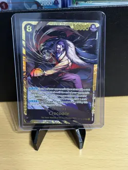 Bandai One Piece Crocodile OP14-120 SEC Warlords Foil 8 Cost 10000 Power - Image 1