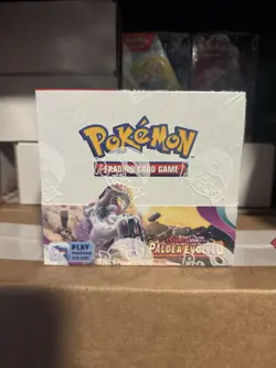 Pokemon Scarlet & Violet Paldea Evolved Booster Box - Sealed Case Fresh - Image 1