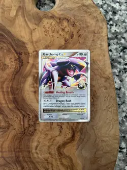 Pokemon Garchomp LV.X 145/147 Holo Platinum Supreme Victors - Whitening on Back - Image 2