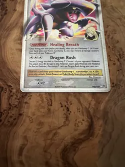 Pokemon Garchomp LV.X 145/147 Holo Platinum Supreme Victors - Whitening on Back - Image 4