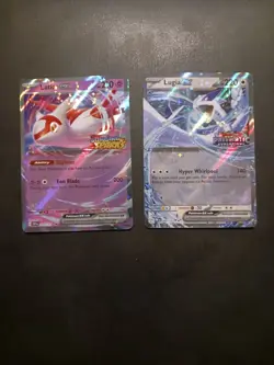Pokemon TCG Latias Ex Stamped 076/191 Lugia Ex 082/131 Stamped Promos NM/M - Image 1