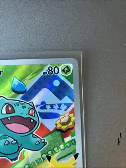 Pokemon TCG Bulbasaur MEP 037 Black Star Promo First Partners Promo - Image 3