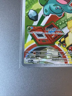 Pokemon TCG Bulbasaur MEP 037 Black Star Promo First Partners Promo - Image 5