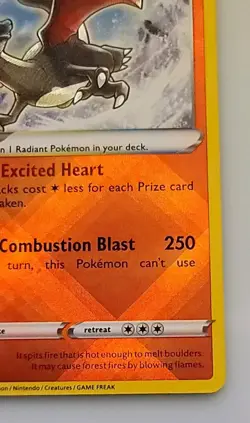 Pokemon TCG Radiant Charizard Crown Zenith 020/159 Ultra Rare NM - Image 4