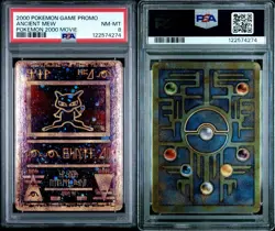 Pokemon Ancient Mew 2000 Release Promo PSA 8 - Image 1