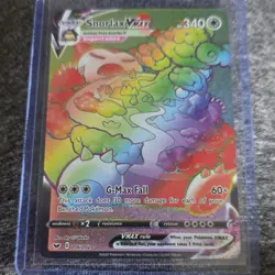 Pokemon Snorlax VMAX Secret Rare Full Art Holo 206/202 Swsh01: Sword & Shield - Image 1