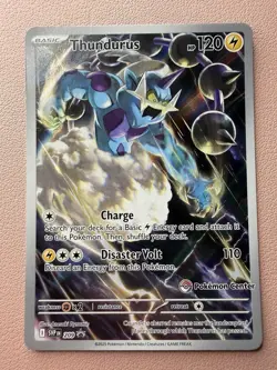 Pokemon TCG Lot - 3 Pokemon Center Promos - Thundurus, Tornadus, & Flutter Mane - Image 4
