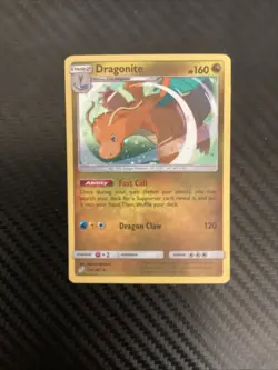 Dragonite Cosmos Holo Team Up 119/181 Pokemon TCG NM Near Mint - Image 1