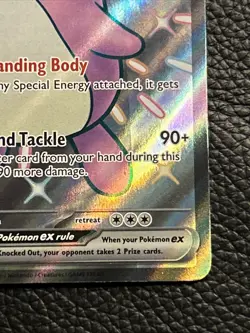 Pokemon Wigglytuff ex 222/091 Shiny Ultra Rare Full Art SV Paldean Fates - Image 3