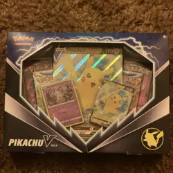 Pokemon TCG Pikachu V Box Promo English - Image 1