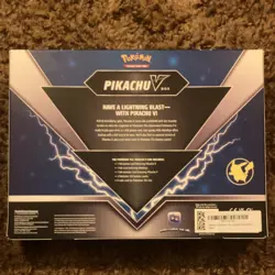 Pokemon TCG Pikachu V Box Promo English - Image 2