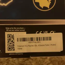 Pokemon TCG Pikachu V Box Promo English - Image 3