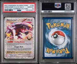 2021 Pokemon Celebrations Classic Collection Garchomp C LV.X Holo #145 PSA 10 - Image 3