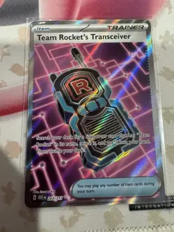 Team Rocket's Transceiver 263/217 Ultra Rare ME: Ascended Heroes Pokemon NM - Image 1
