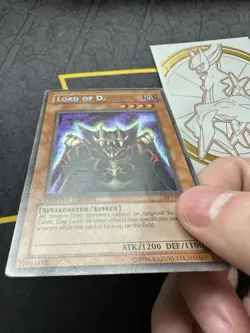 Yu-Gi-Oh TCG Lord of D. BPT-004 2002 Collectors Tin Secret Rare 078🔥MP🔥 - Image 2