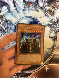 (119) Yu-Gi-Oh TCG Lord Of D. BPT-004 Limited Edition Secret Rare Card MP - Image 4