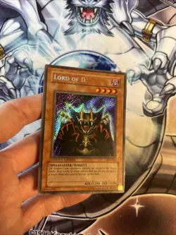 (119) Yu-Gi-Oh TCG Lord Of D. BPT-004 Limited Edition Secret Rare Card MP - Image 5