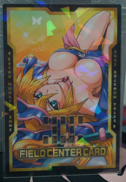 Dark Magician Girl Yu-Gi-Oh Custom Waifu Card Field Center D4 - Image 1