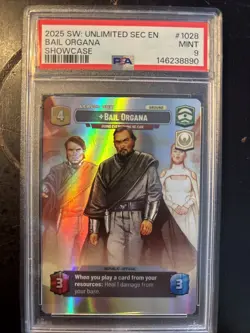 Bail Organa (1028) - Star Wars Unlimited SEC - [SHOWCASE][LP] See description - Image 1