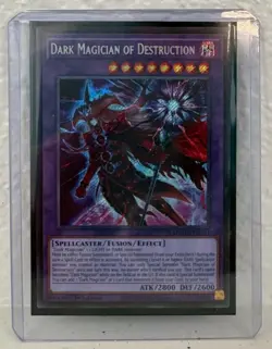 Yu-Gi-Oh! : MZMU-EN011 Dark Magician Of Destruction (Secret Rare) - NM 1st Ed - Image 1