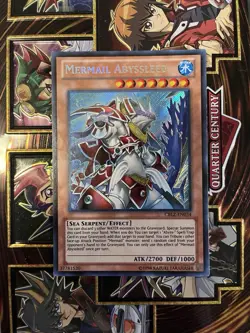 Mermail Abyssleed - CBLZ-EN034 - Secret Rare - 1st Edition NM YuGiOh! Cosmo Bla - Image 1