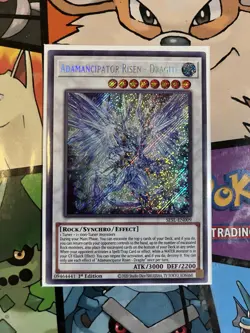 Yugioh Adamancipator Risen - Dragite SESL-EN009 Secret Rare 1st Ed NM - Image 1