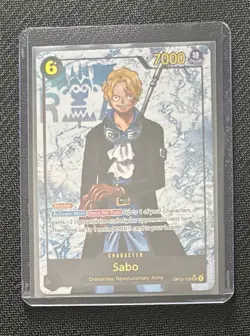 One Piece Carrying On His Will Sabo Alternate Art Secret Rare OP13-120 - Image 1