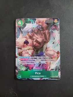 One Piece Card Game TCG Pica OP05-032 Alt Art Pre-Errata M/NM Condition - Image 1