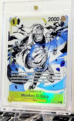 One Piece CCG Monkey.D.Garp ST13-013 Foil Super Rare NM English - Image 3