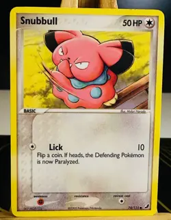 Snubbull 74/115 Common [NM+] [EX Unseen Forces] (2005) Pokemon Card - Image 1