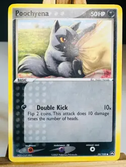 Poochyena 58/108 Common [NM] [EX Power Keepers] (2007) Pokemon Card - Image 1