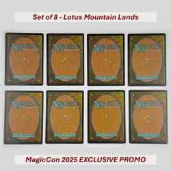 [Set of 8] MTG Lotus Mountain Secret Lair Showdown Promo #34 - John Avon - NM - Image 2