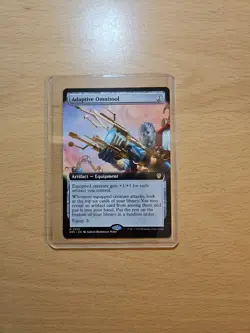 Adaptive Omnitool Extended Art Rare, Aetherdrift Commander #032, MTG Magic - Image 1