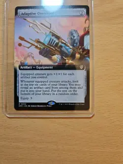 Adaptive Omnitool Extended Art Rare, Aetherdrift Commander #032, MTG Magic - Image 2