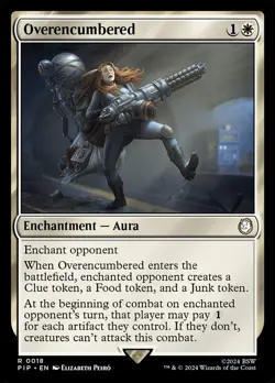 MTG Overencumbered ** Fallout ** English (NM) - Image 1