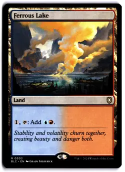 Ferrous Lake NM BLC Commander: Bloomburrow MTG - Image 1