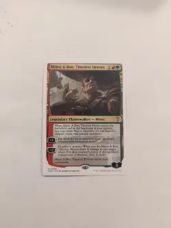 Minsc & Boo, Timeless Heroes (White Border) Mystery Booster 2 Regular NM MTG - Image 1