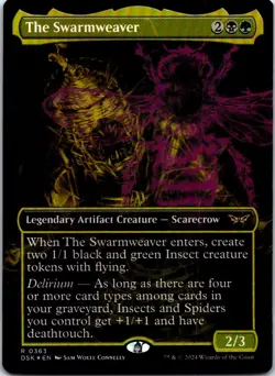 FOIL The Swarmweaver (Showcase) R Duskmourn: House of Horror 363 LP - Image 1