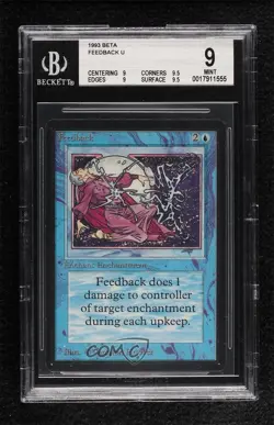 Feedback Magic: Limited Edition Beta BGS 9 MINT 1993 - Image 1
