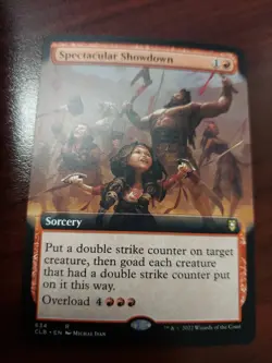 Spectacular Showdown (Extended Art) Commander Legends: Battle for Baldur's Gate - Image 1