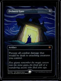 Dolmen Gate (Borderless) - 145 - Foil - SPG - NM - MTG Magic the Gathering - Image 1