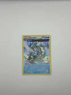 Pokemon TCG XY Ancient Origins Gyarados Holo Rare Reverse Holo Card 21/98 LP - Image 1