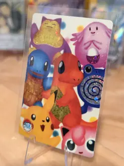 1999 Vintage Pocket Monsters Vending Prism - Snorlax, Chansey, Pikachu #368 - Image 2