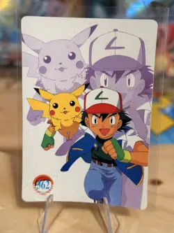 1999 Vintage Pocket Monsters Vending Prism - Snorlax, Chansey, Pikachu #368 - Image 4
